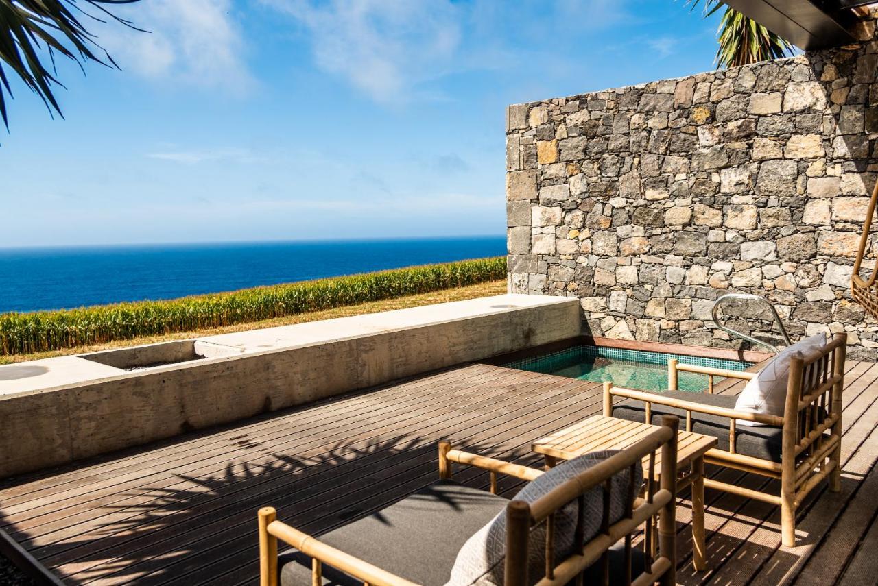 Sensi Azores Nature And Spa Ginetes Zewnętrze zdjęcie The view from the hotel